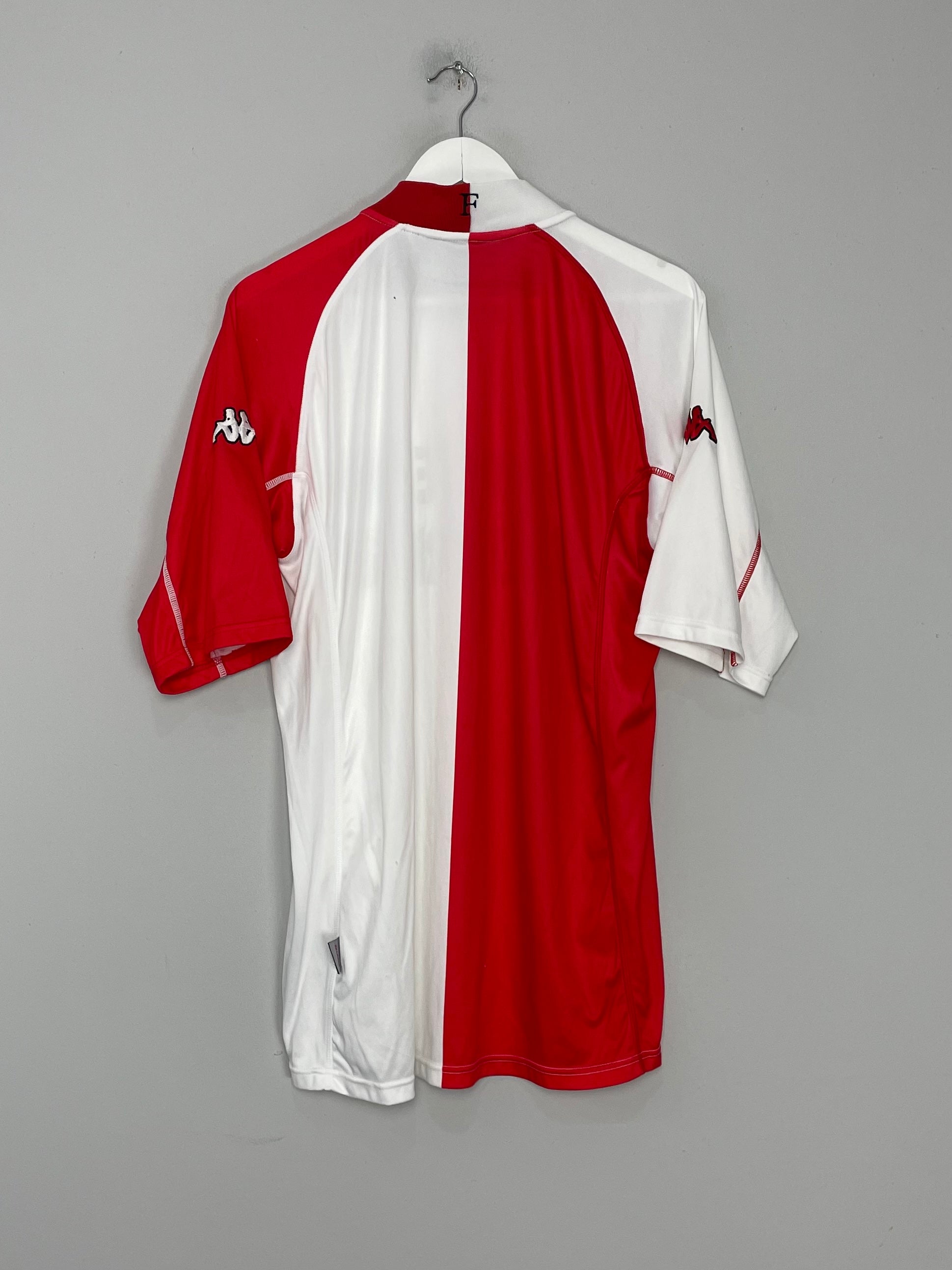 Shop 2002/03 FEYENOORD HOME SHIRT (XXL) KAPPA, classic football shirts, vintage football shirts & retro soccer jerseys at Cult Kits