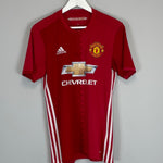 Shop 2016/17 MANCHESTER UNITED POGBA #6 HOME SHIRT (S) ADIDAS, classic football shirts, vintage football shirts & retro soccer jerseys at Cult Kits