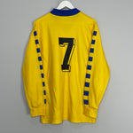 Shop 1991/92 HELLAS VERONA #7 L/S AWAY SHIRT (L) UHLSPORT, classic football shirts, vintage football shirts & retro soccer jerseys at Cult Kits