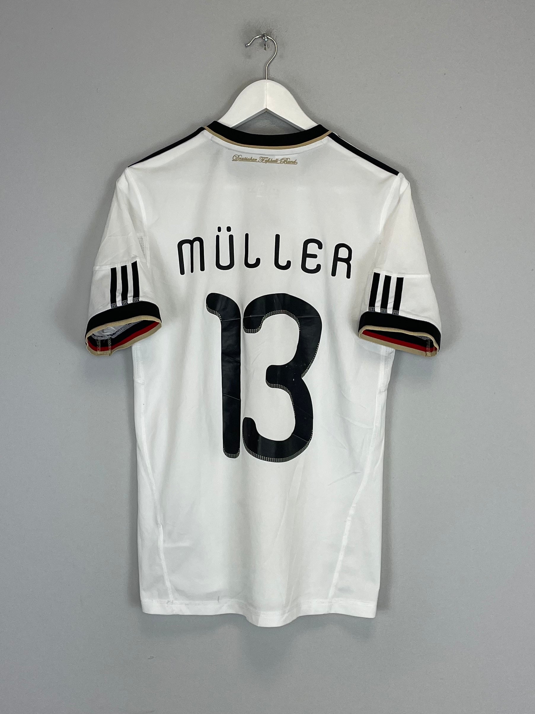 Shop 2010/11 GERMANY MULLER #13 HOME SHIRT (XL.KIDS) ADIDAS, classic football shirts, vintage football shirts & retro soccer jerseys at Cult Kits
