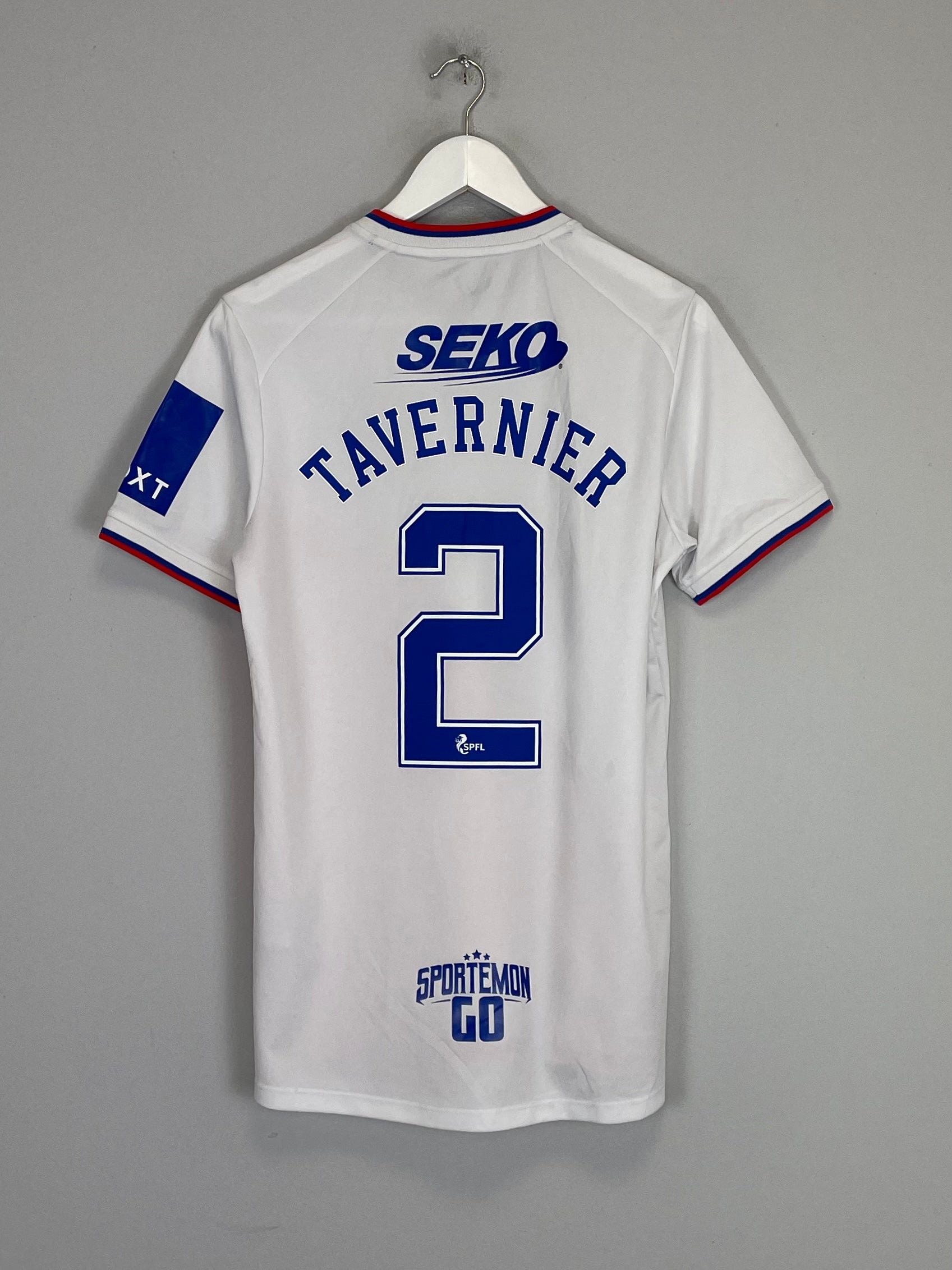 Shop 2022/23 RANGERS TAVERNIER #2 AWAY SHIRT (S) CASTORE, classic football shirts, vintage football shirts & retro soccer jerseys at Cult Kits