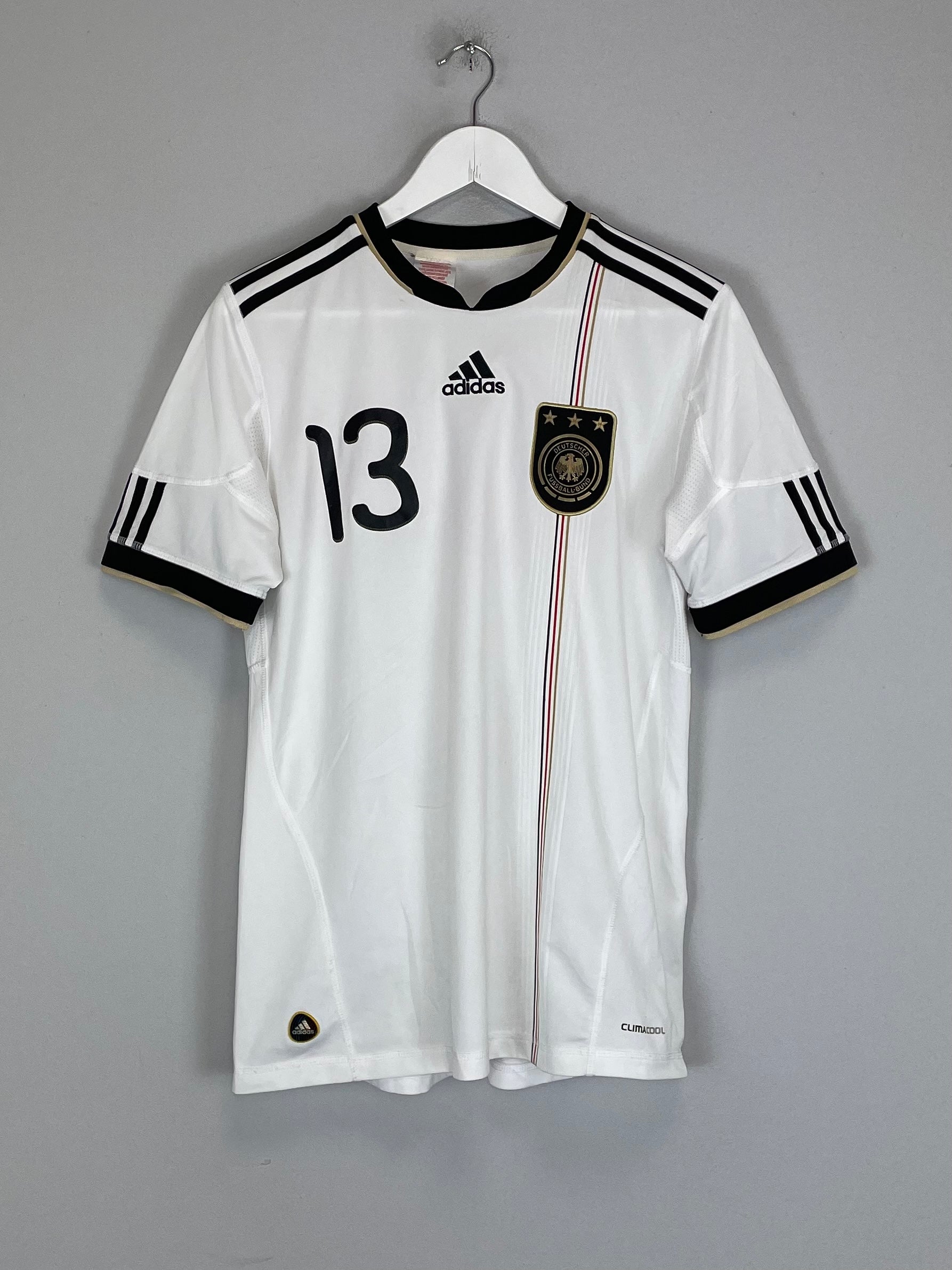 Shop 2010/11 GERMANY MULLER #13 HOME SHIRT (XL.KIDS) ADIDAS, classic football shirts, vintage football shirts & retro soccer jerseys at Cult Kits