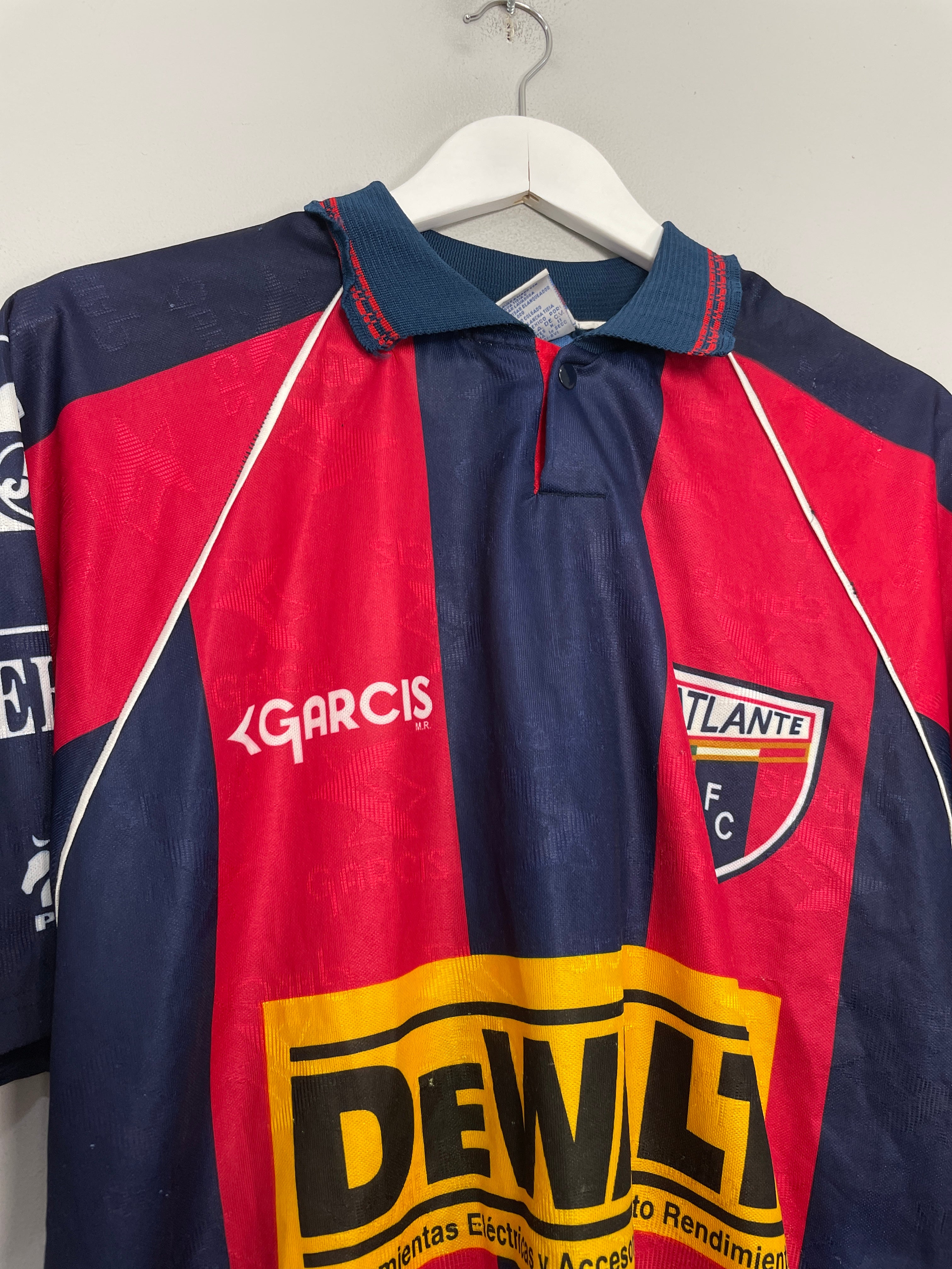 Shop 1997/98 ATLANTE HOME SHIRT (XL) GARCIS, classic football shirts, vintage football shirts & retro soccer jerseys at Cult Kits