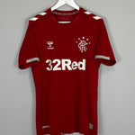 Shop 2019/20 RANGERS THIRD SHIRT (L) HUMMEL, classic football shirts, vintage football shirts & retro soccer jerseys at Cult Kits