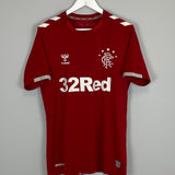 Shop 2019/20 RANGERS THIRD SHIRT (L) HUMMEL, classic football shirts, vintage football shirts & retro soccer jerseys at Cult Kits