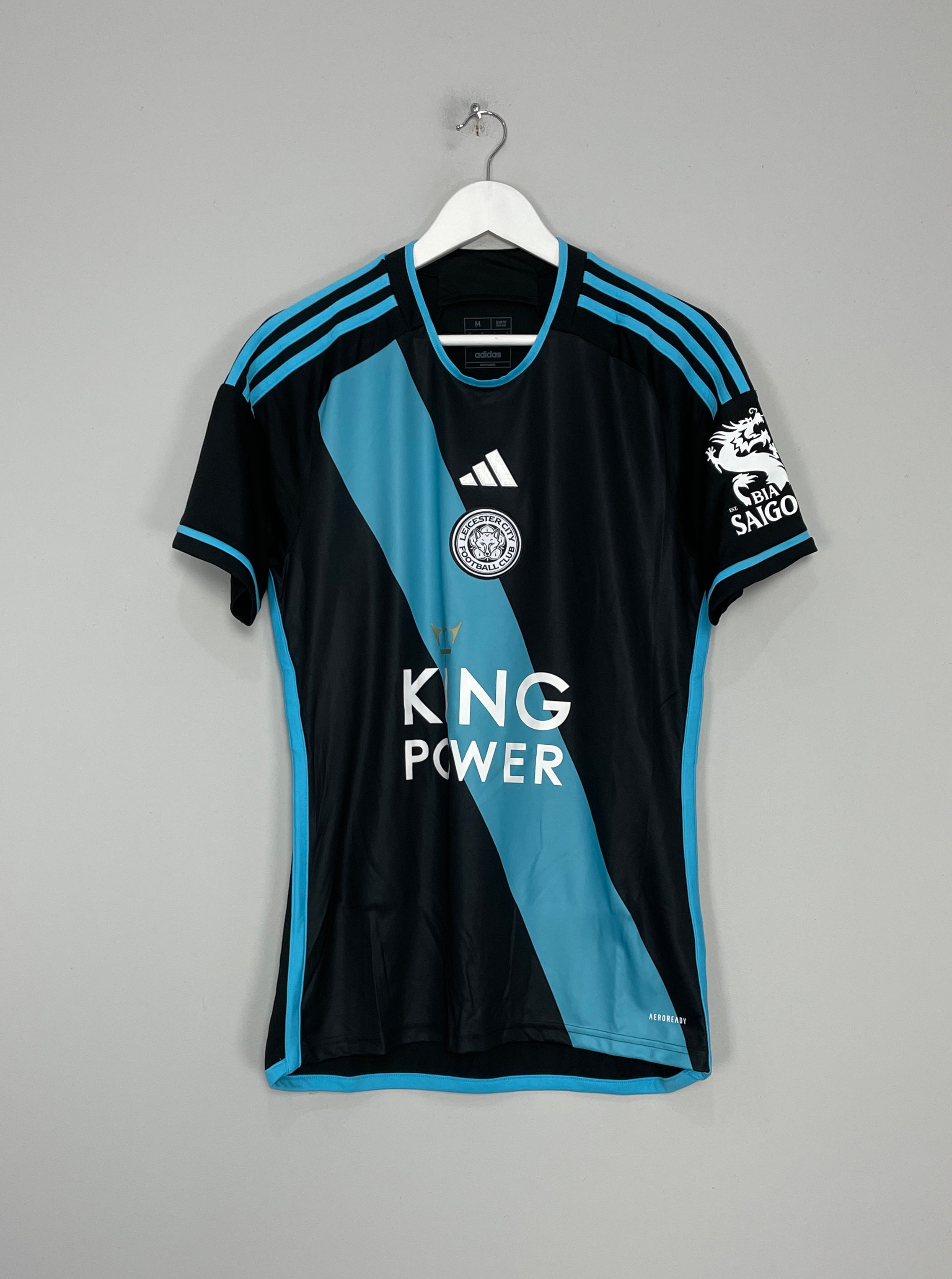 adidas Leicester City FC 23/24 Away Jersey - Black