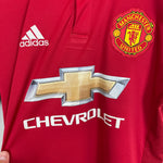 Shop 2017/18 MANCHESTER UNITED IBRAHIMOVIC #10 HOME SHIRT (S) ADIDAS, classic football shirts, vintage football shirts & retro soccer jerseys at Cult Kits