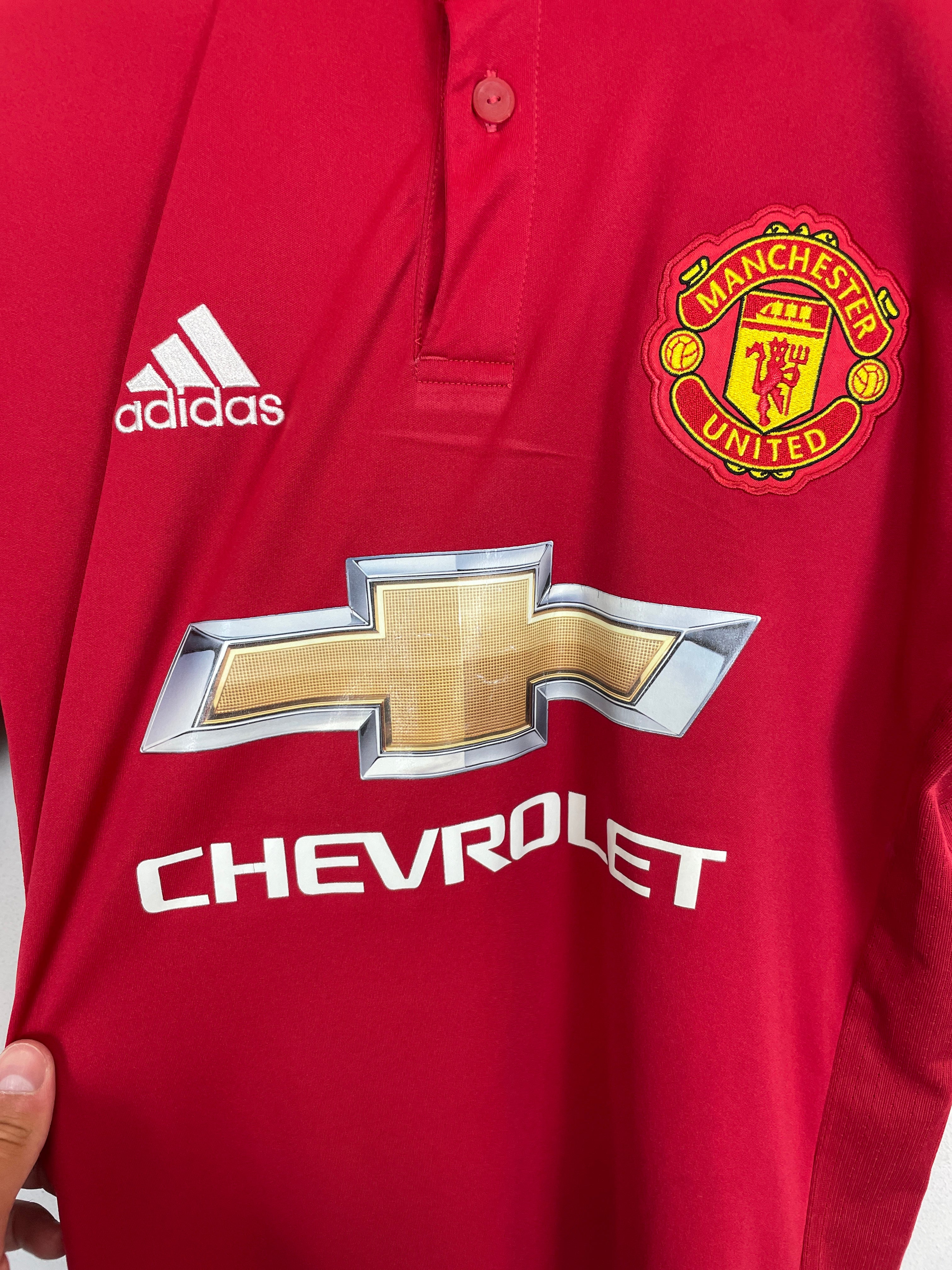 Shop 2017/18 MANCHESTER UNITED IBRAHIMOVIC #10 HOME SHIRT (S) ADIDAS, classic football shirts, vintage football shirts & retro soccer jerseys at Cult Kits