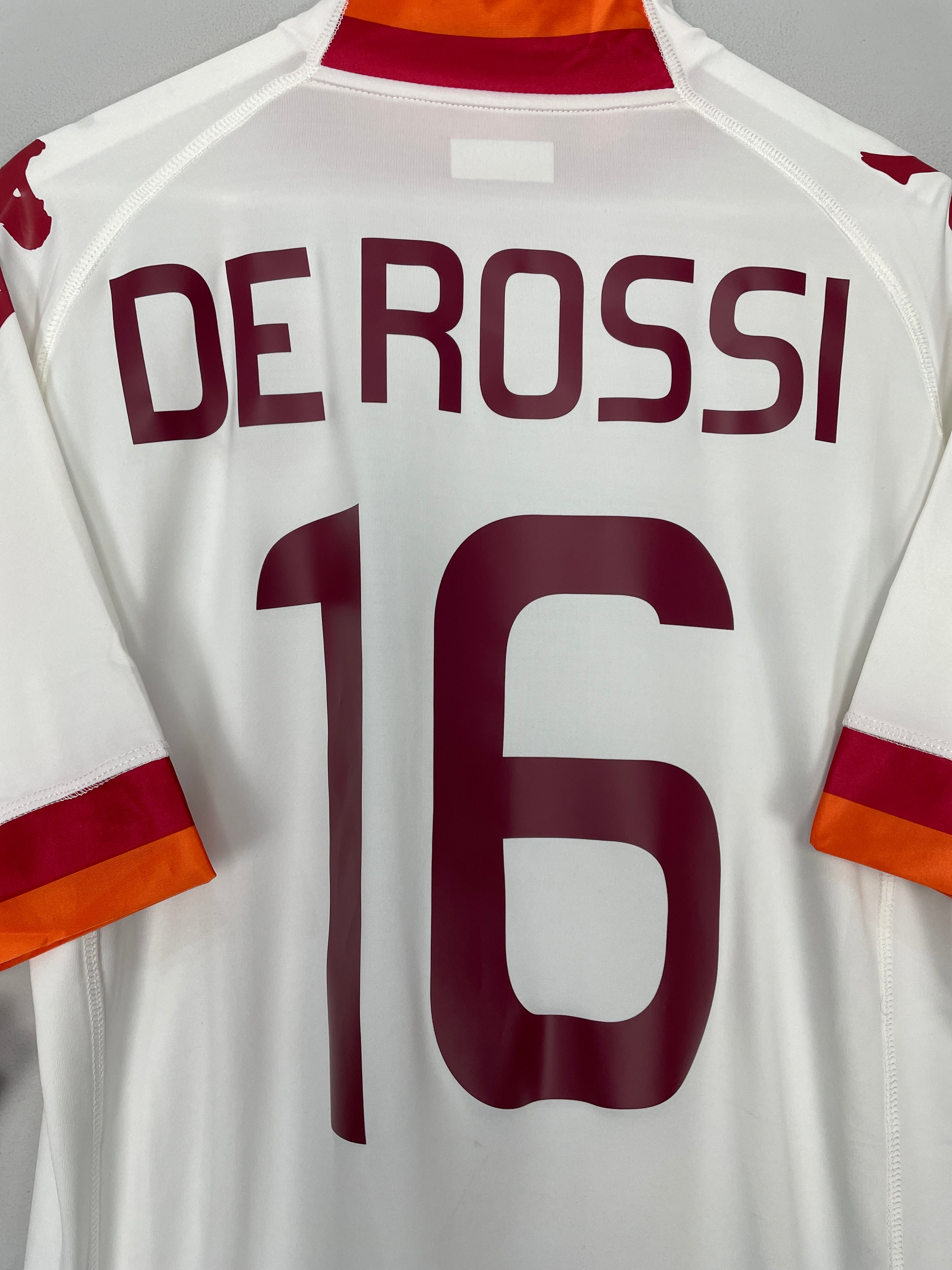 Shop 2011/12 ROMA DE ROSSI #16 *BNWT* AWAY SHIRT (XL) KAPPA, classic football shirts, vintage football shirts & retro soccer jerseys at Cult Kits