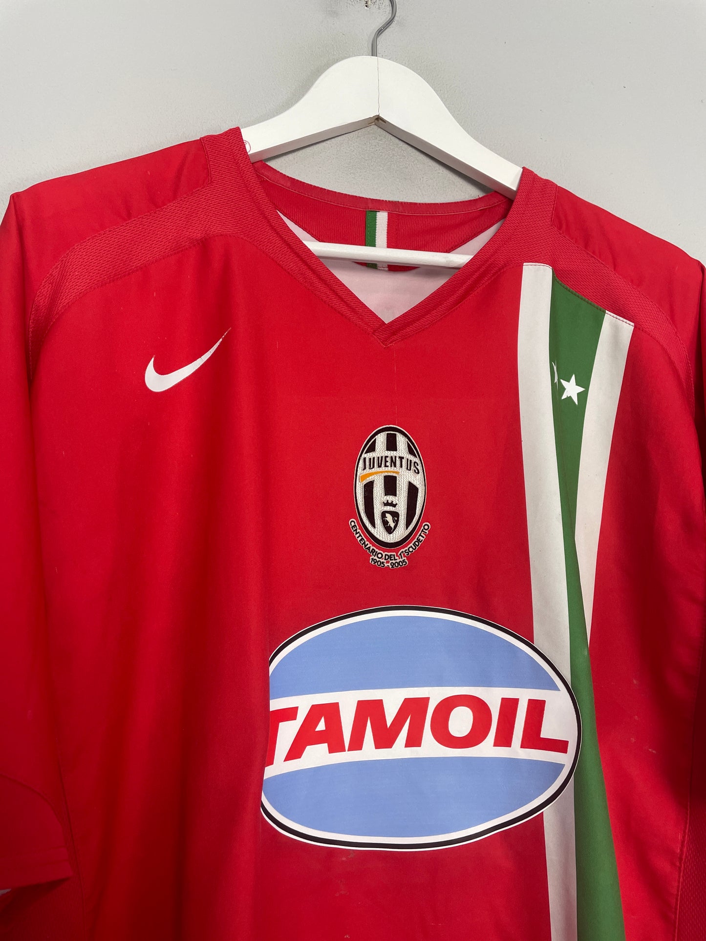 2005/06 JUVENTUS DEL PIERO #10 AWAY SHIRT (XL) NIKE