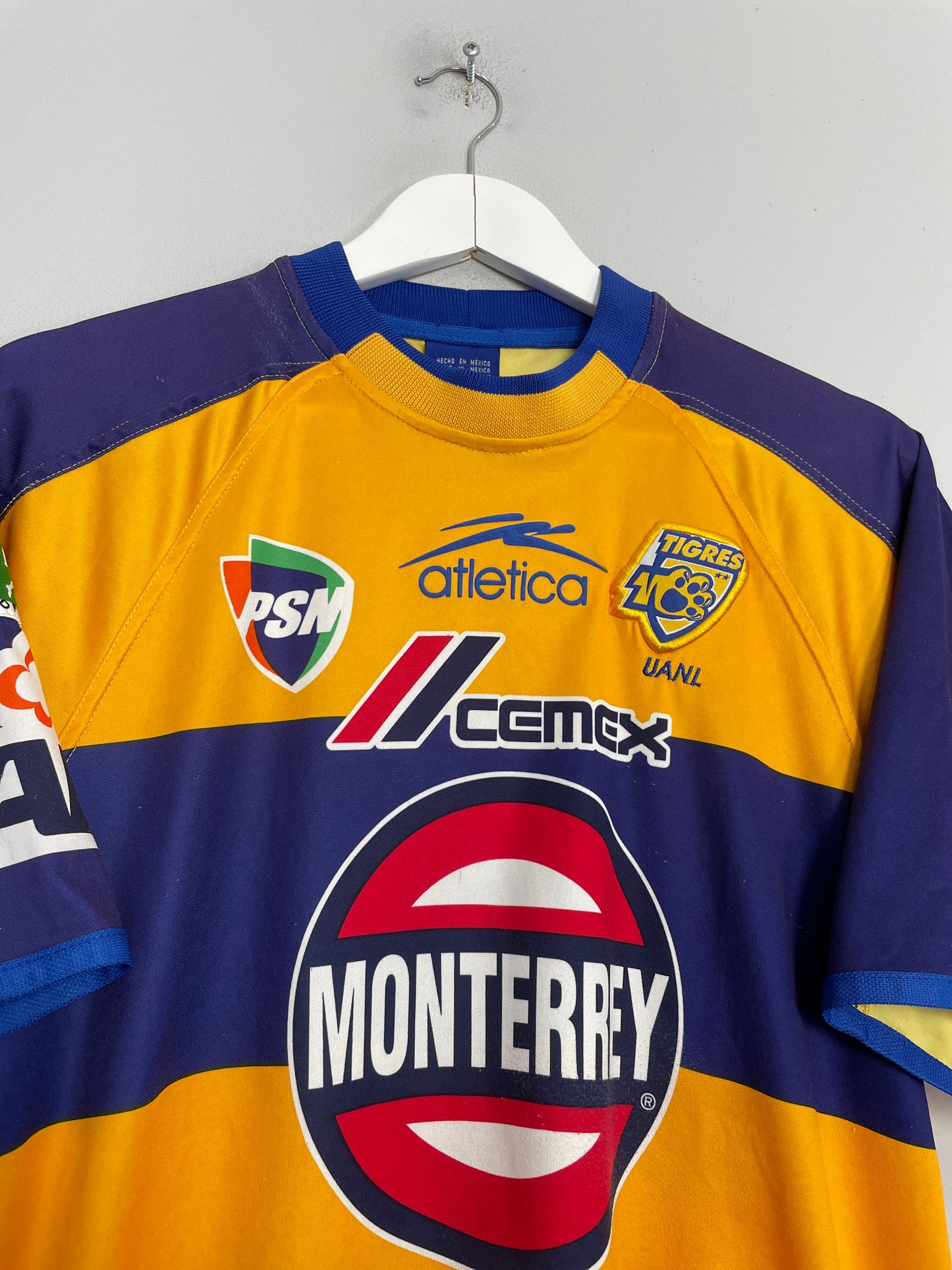 2001/02 TIGRES HOME SHIRT (L) ATLETICA
