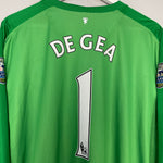 Shop 2013/14 MANCHESTER UNITED DE GEA #1 GK SHIRT (XXXL) NIKE, classic football shirts, vintage football shirts & retro soccer jerseys at Cult Kits