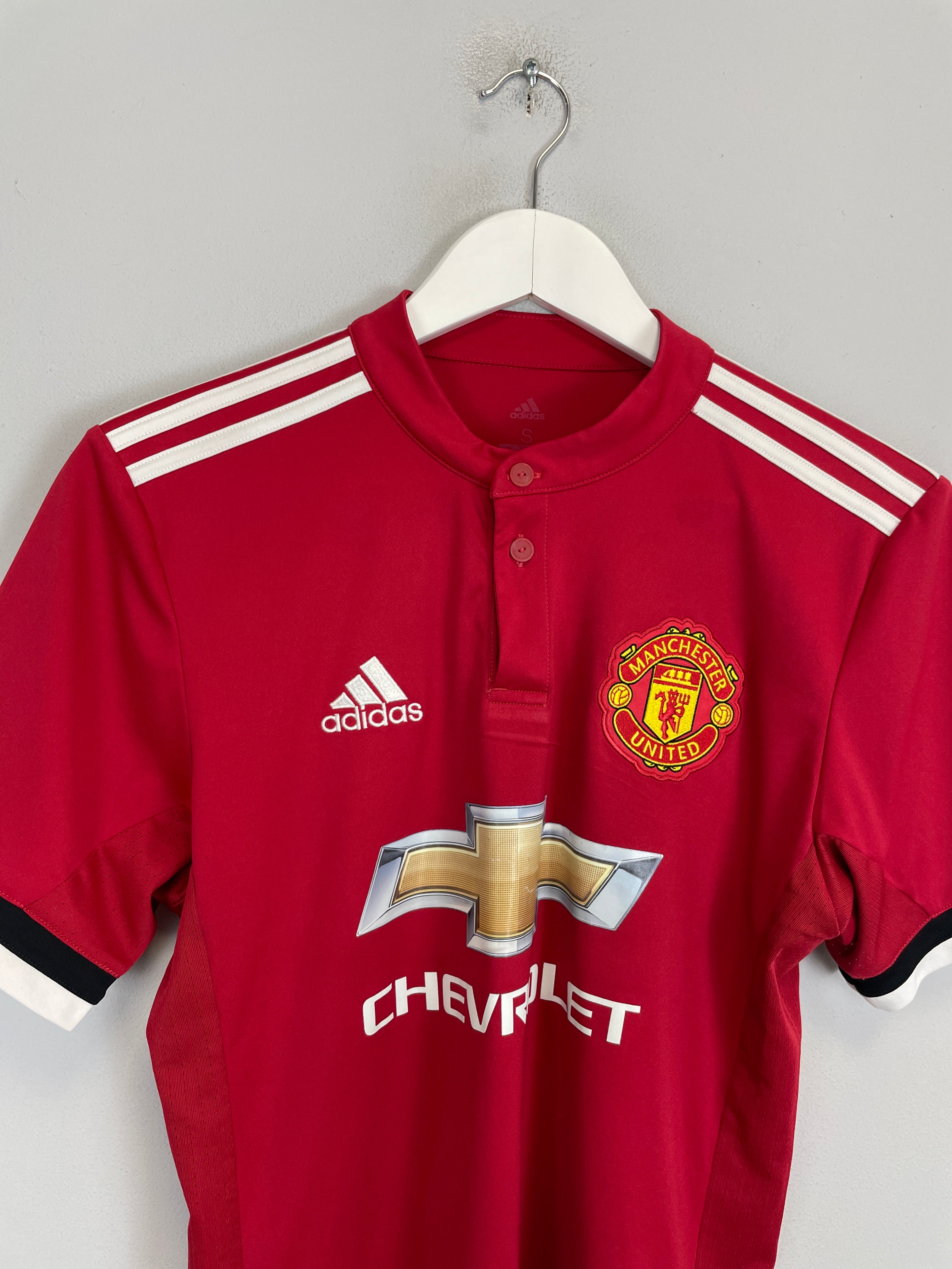Shop 2017/18 MANCHESTER UNITED IBRAHIMOVIC #10 HOME SHIRT (S) ADIDAS, classic football shirts, vintage football shirts & retro soccer jerseys at Cult Kits