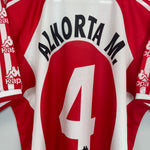 Shop 1997/98 ATHLETIC BILBAO ALKORTA M #4 *CENTENARY* HOME SHIRT (XL) KAPPA, classic football shirts, vintage football shirts & retro soccer jerseys at Cult Kits