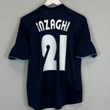 Shop 2002/03 LAZIO INZAGHI #21 AWAY SHIRT (S) PUMA, classic football shirts, vintage football shirts & retro soccer jerseys at Cult Kits
