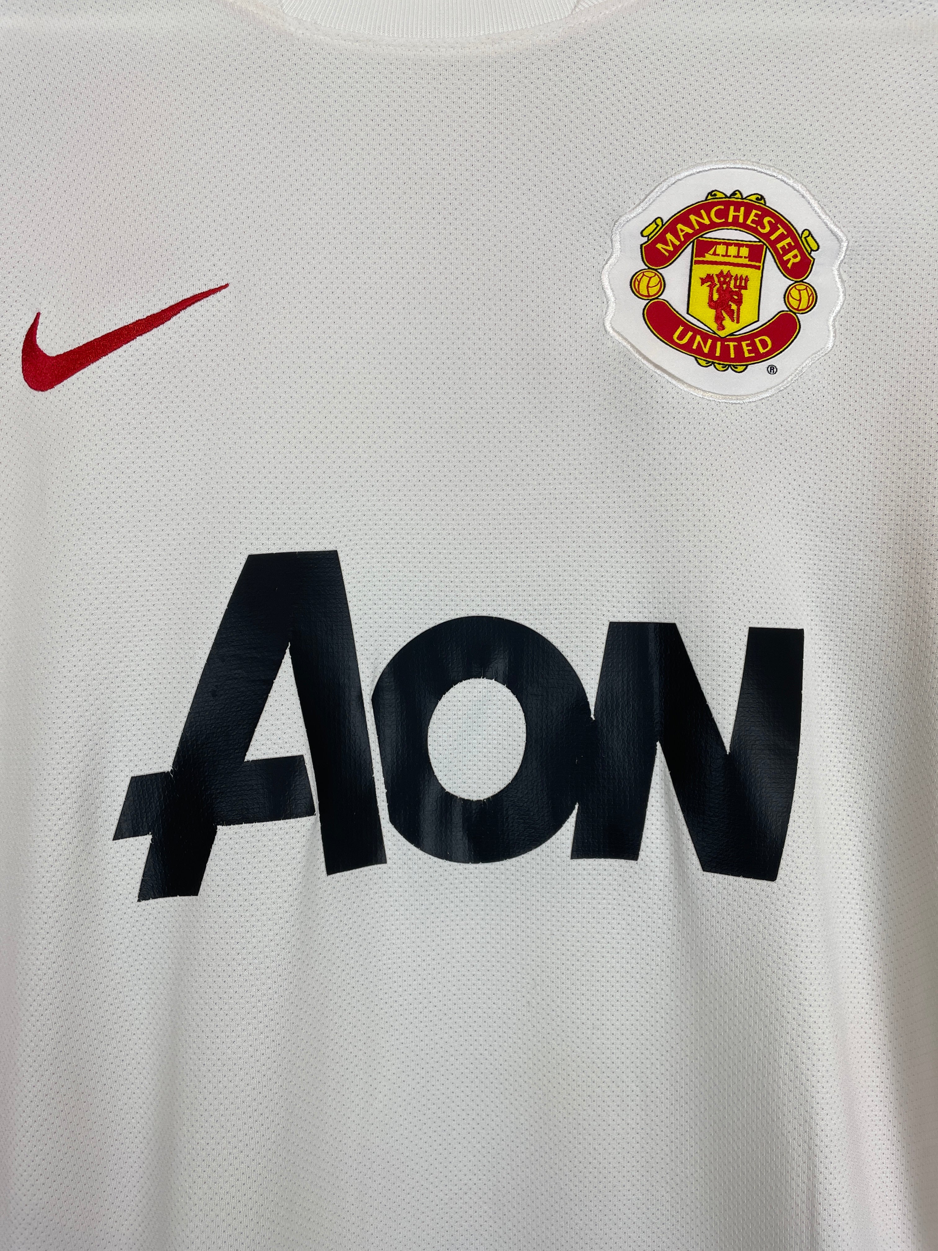 Shop 2010/11 MANCHESTER UNITED ROONEY #10 AWAY SHIRT (S) NIKE, classic football shirts, vintage football shirts & retro soccer jerseys at Cult Kits