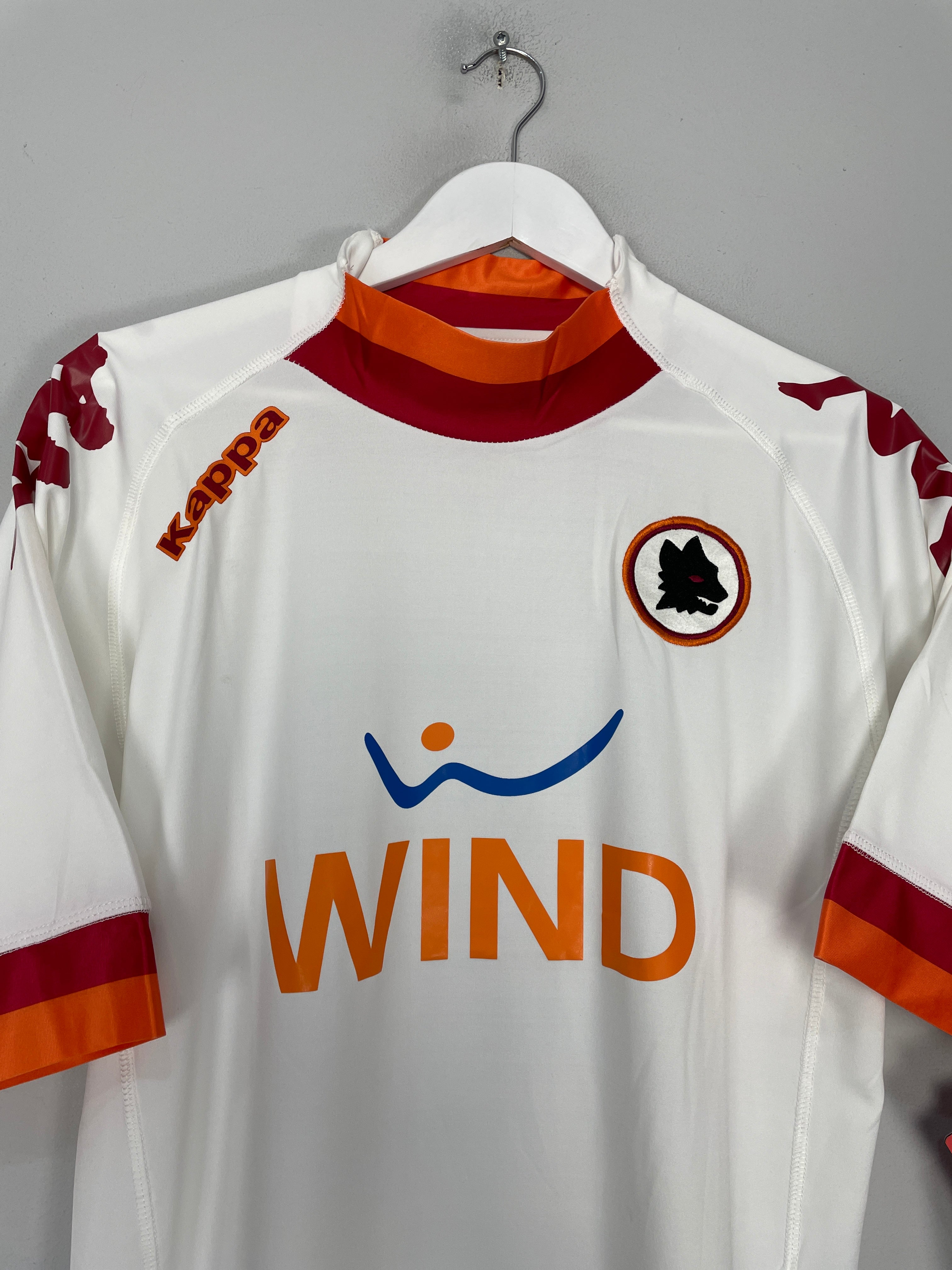 Shop 2011/12 ROMA DE ROSSI #16 *BNWT* AWAY SHIRT (XL) KAPPA, classic football shirts, vintage football shirts & retro soccer jerseys at Cult Kits