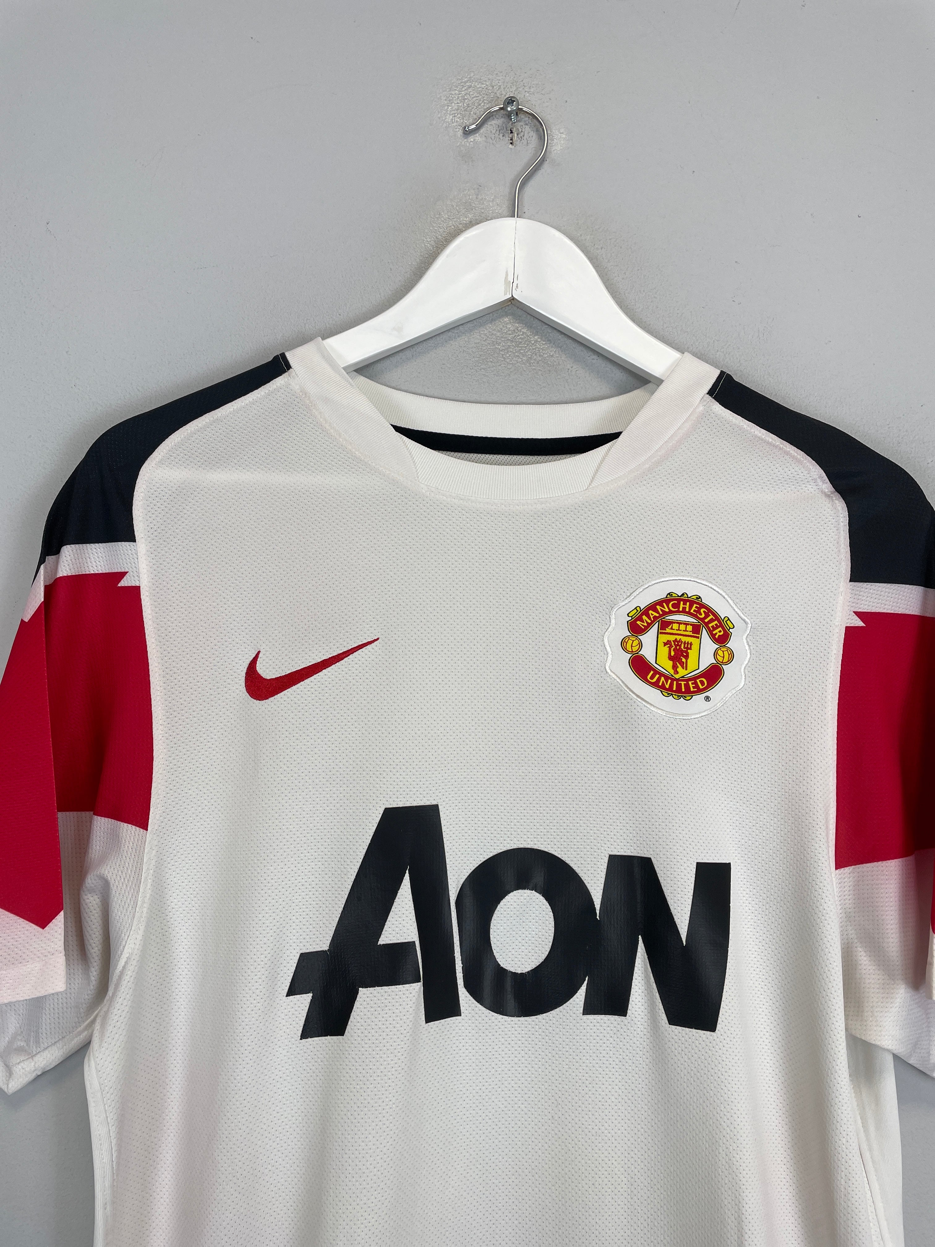 Shop 2010/11 MANCHESTER UNITED ROONEY #10 AWAY SHIRT (S) NIKE, classic football shirts, vintage football shirts & retro soccer jerseys at Cult Kits