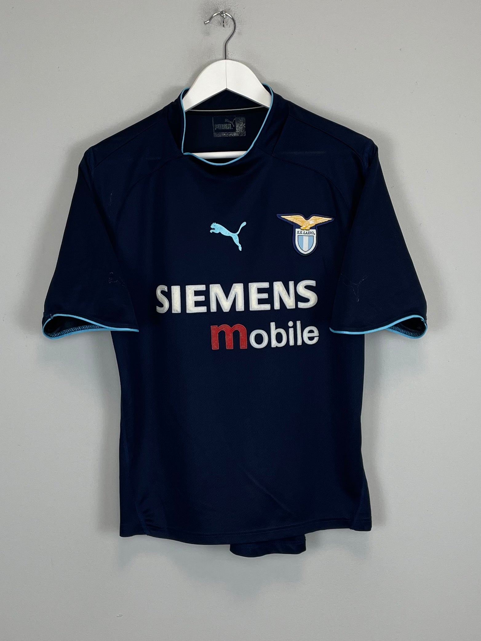 Shop 2002/03 LAZIO INZAGHI #21 AWAY SHIRT (S) PUMA, classic football shirts, vintage football shirts & retro soccer jerseys at Cult Kits
