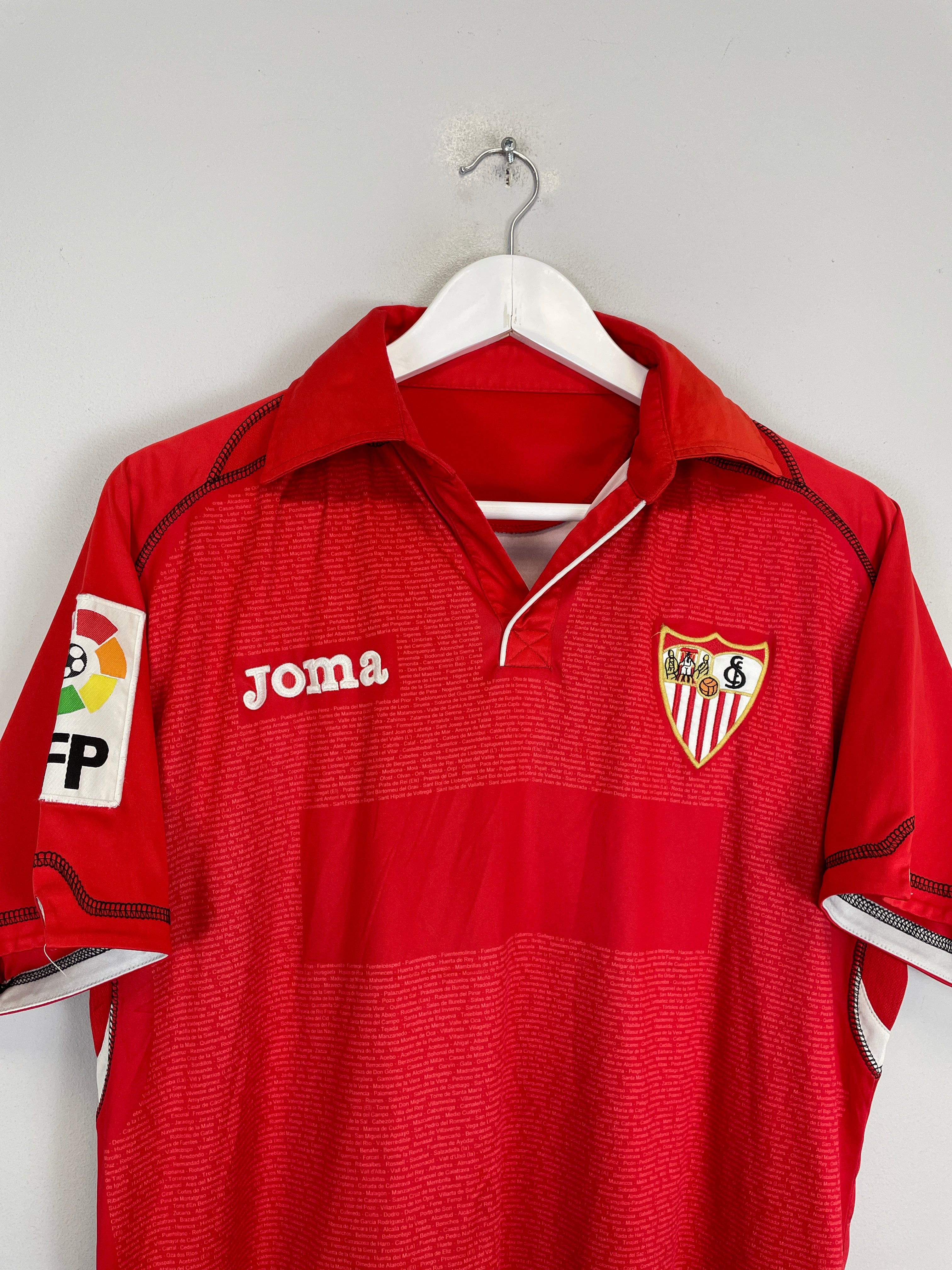 Shop 2009/10 SEVILLA THIRD SHIRT (S) JOMA, classic football shirts, vintage football shirts & retro soccer jerseys at Cult Kits
