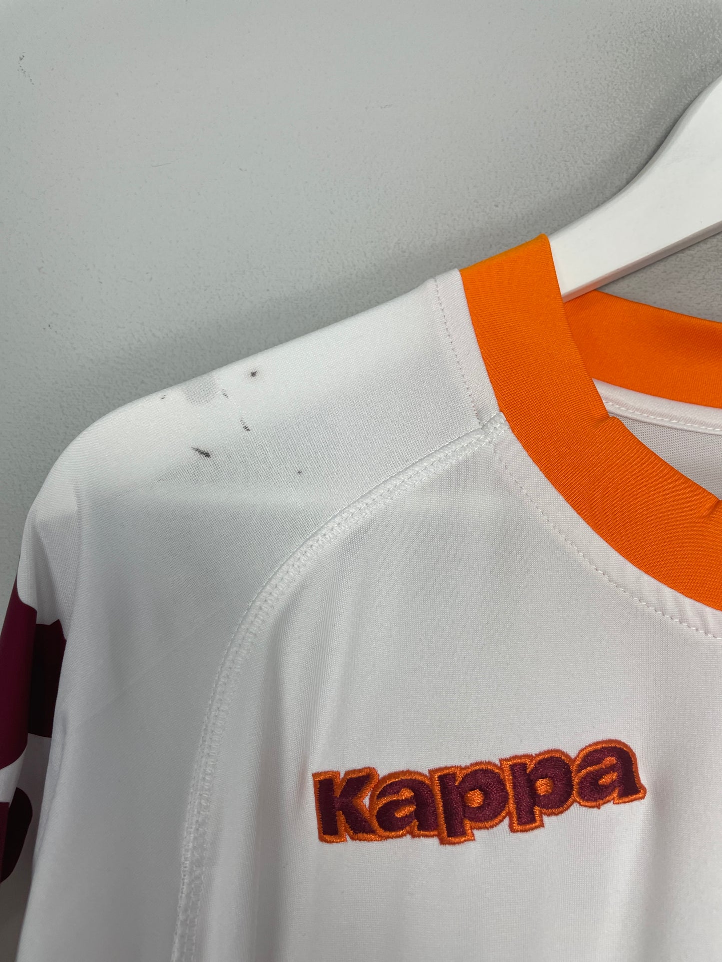 2010/11 ROMA TOTTI #10 L/S AWAY SHIRT (M) KAPPA