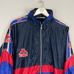 Shop 1995/97 BARCELONA TRACK JACKET (XL) KAPPA, classic football shirts, vintage football shirts & retro soccer jerseys at Cult Kits
