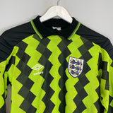 Shop 1988/90 ENGLAND GK SHIRT (S) UMBRO, classic football shirts, vintage football shirts & retro soccer jerseys at Cult Kits