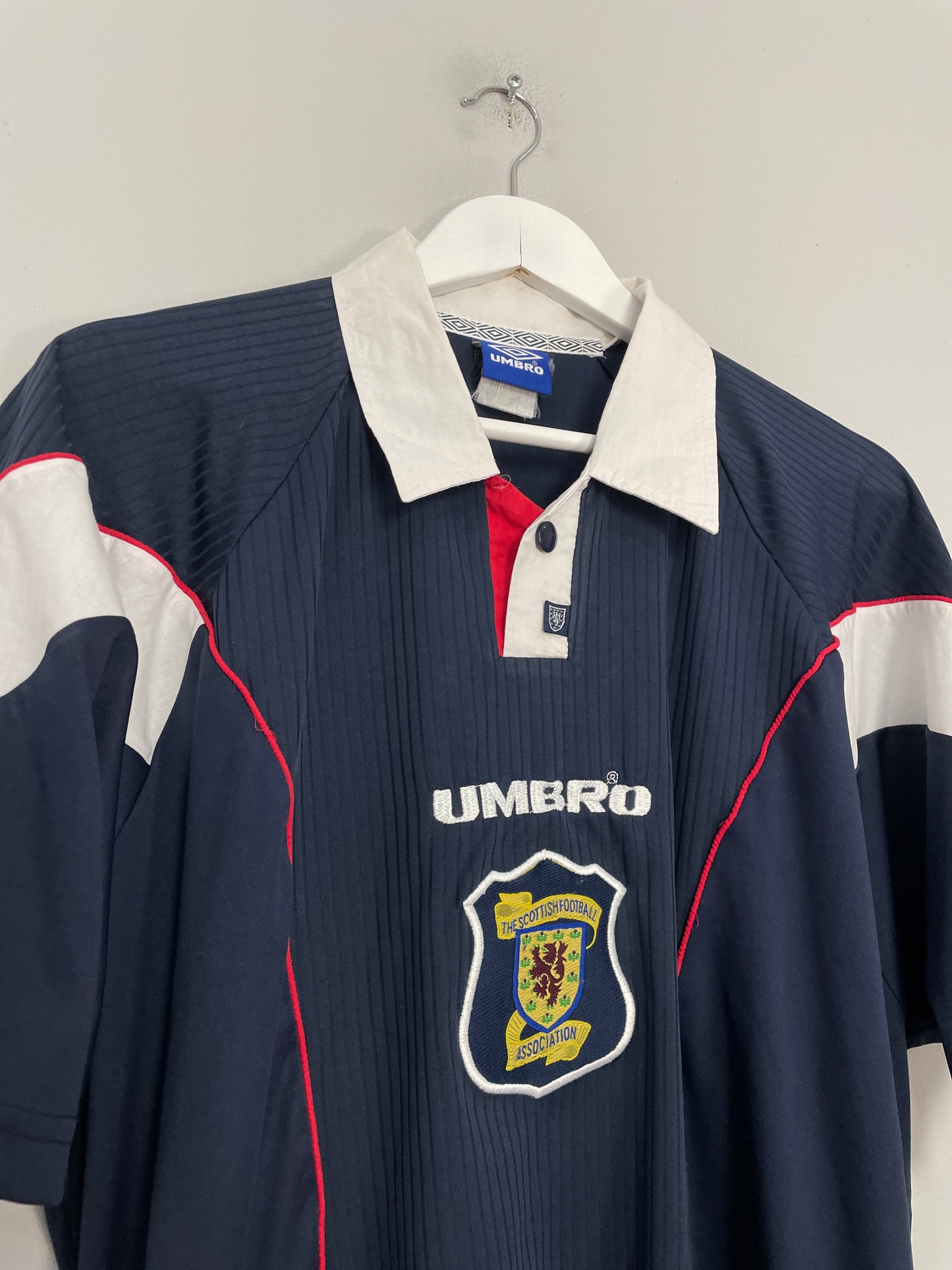1996/98 SCOTLAND HOME SHIRT (XL) UMBRO