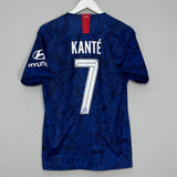 Shop 2019/20 CHELSEA KANTE #7 HOME SHIRT (M) NIKE, classic football shirts, vintage football shirts & retro soccer jerseys at Cult Kits