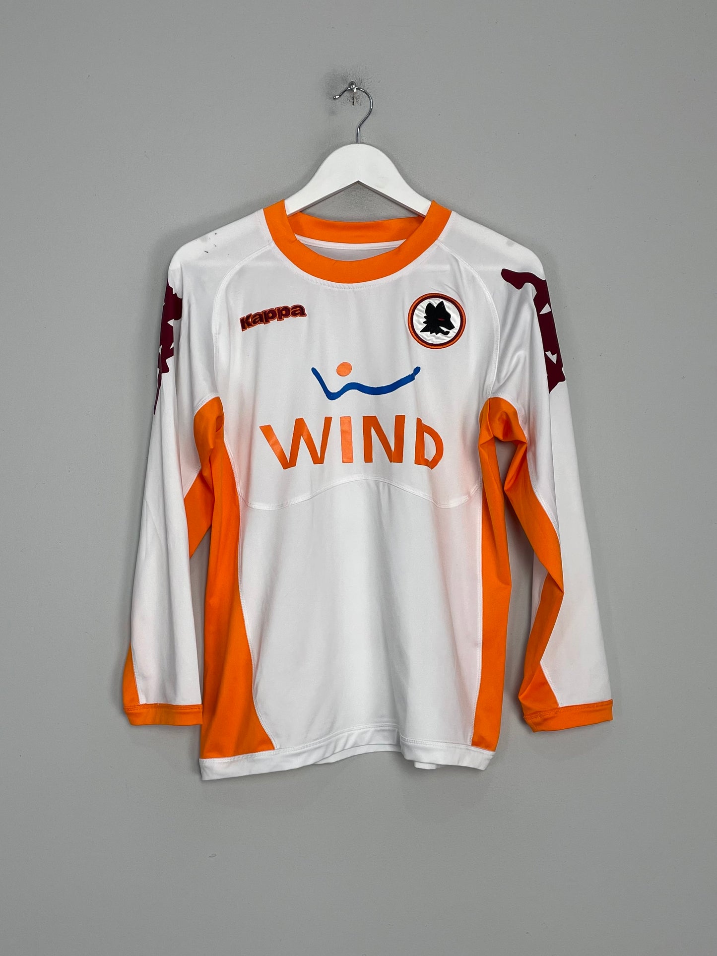 2010/11 ROMA TOTTI #10 L/S AWAY SHIRT (M) KAPPA