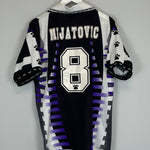 Shop 1997/98 REAL MADRID MIJATOVIC #8 AWAY SHIRT (L) KELME, classic football shirts, vintage football shirts & retro soccer jerseys at Cult Kits