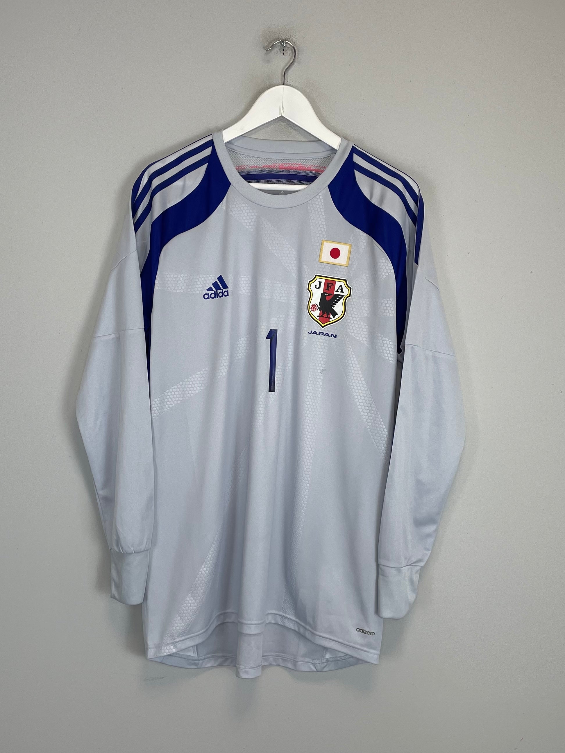 Shop 2015/16 JAPAN KAWASHIMA #1 *PLAYER ISSUE* GK SHIRT (XL) ADIDAS, classic football shirts, vintage football shirts & retro soccer jerseys at Cult Kits