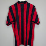 Shop 1995/96 AC MILAN HOME SHIRT (M) LOTTO, classic football shirts, vintage football shirts & retro soccer jerseys at Cult Kits
