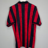 Shop 1995/96 AC MILAN HOME SHIRT (M) LOTTO, classic football shirts, vintage football shirts & retro soccer jerseys at Cult Kits