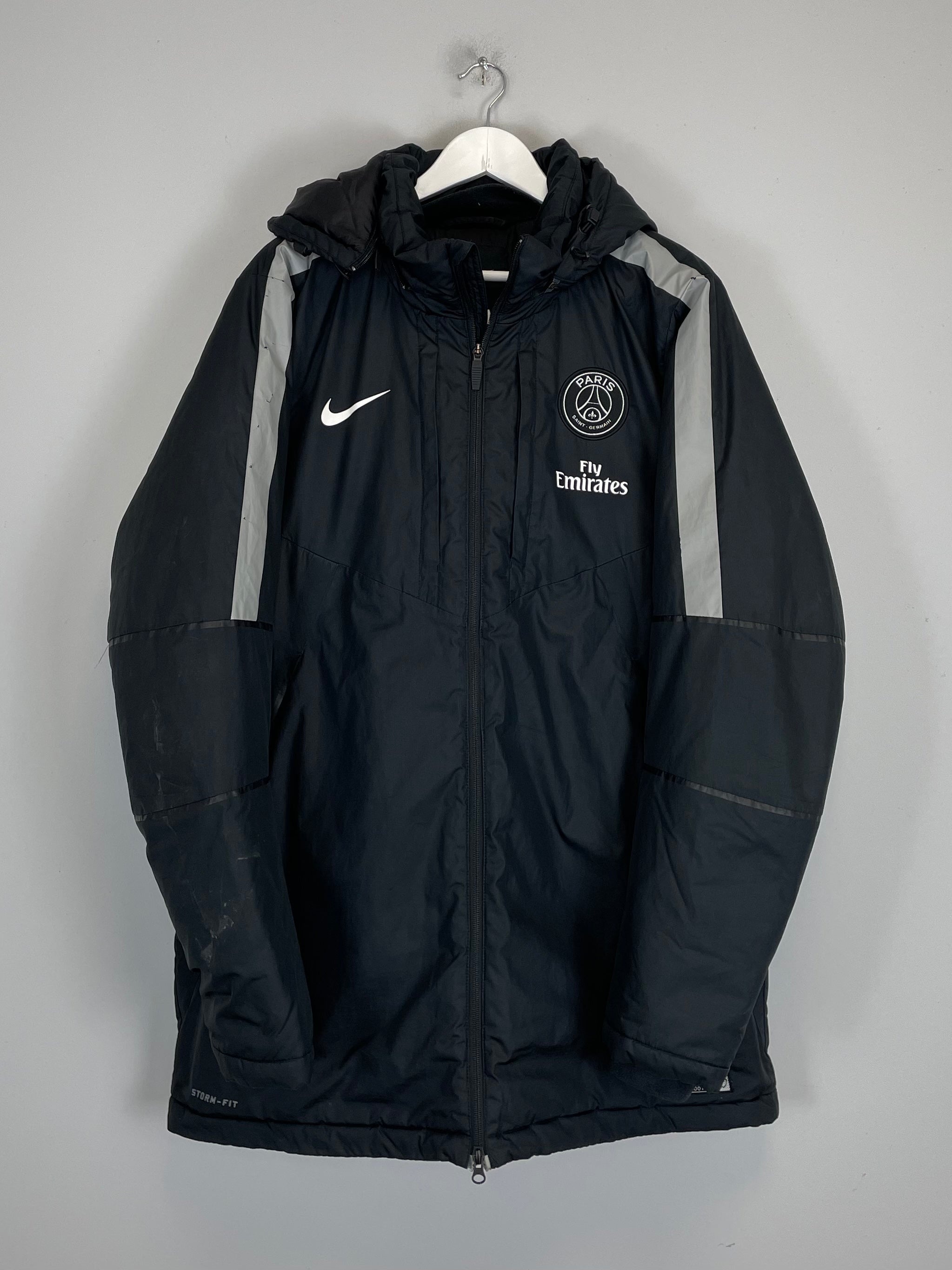 Shop 2014/15 PSG BENCHCOAT (XL) NIKE, classic football shirts, vintage football shirts & retro soccer jerseys at Cult Kits