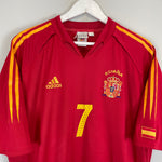 Shop 2004/06 SPAIN RAUL #7 HOME SHIRT (XL) ADIDAS, classic football shirts, vintage football shirts & retro soccer jerseys at Cult Kits