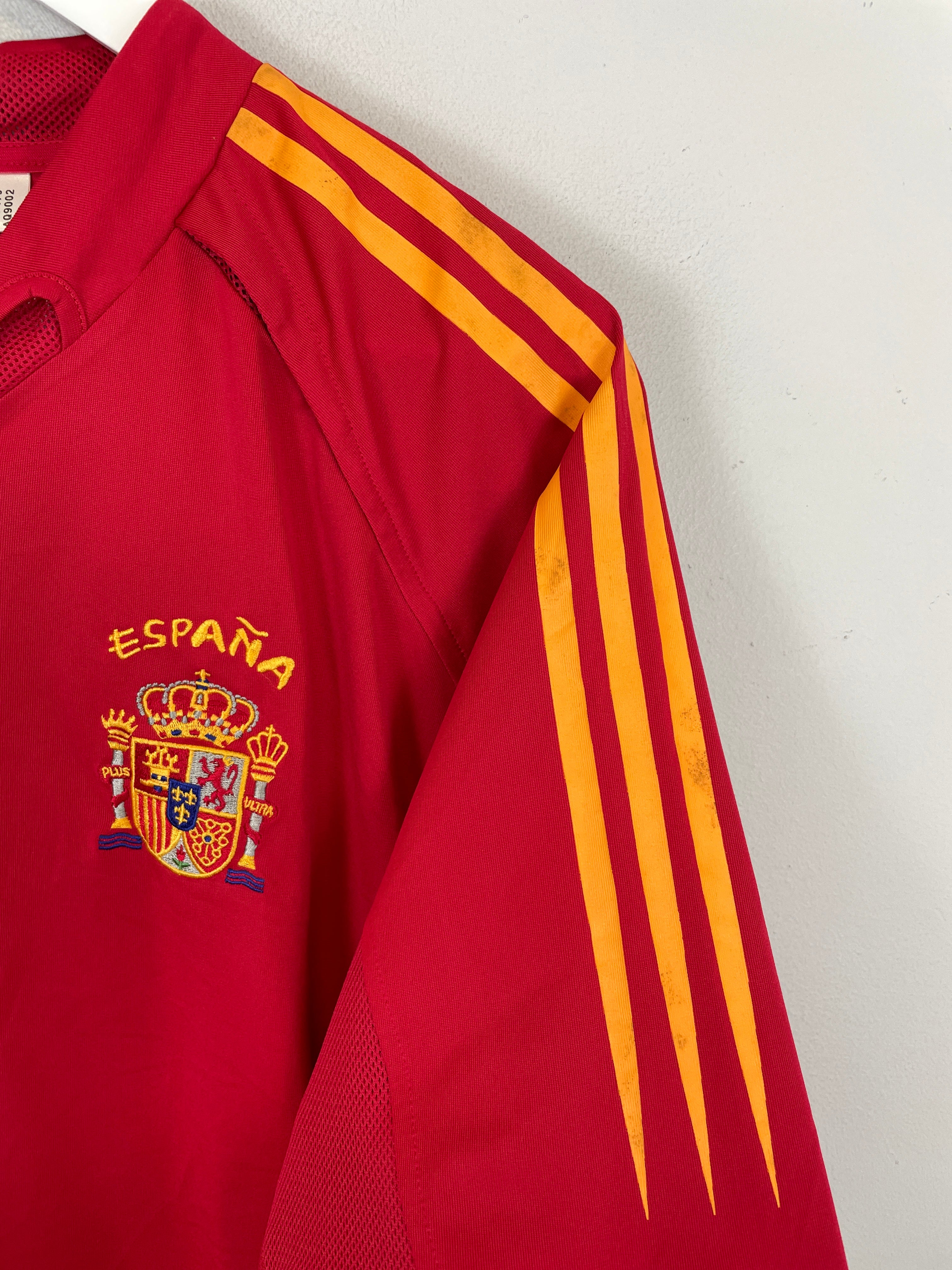 Shop 2004/06 SPAIN RAUL #7 *BNWT* HOME SHIRT (XL) ADIDAS, classic football shirts, vintage football shirts & retro soccer jerseys at Cult Kits