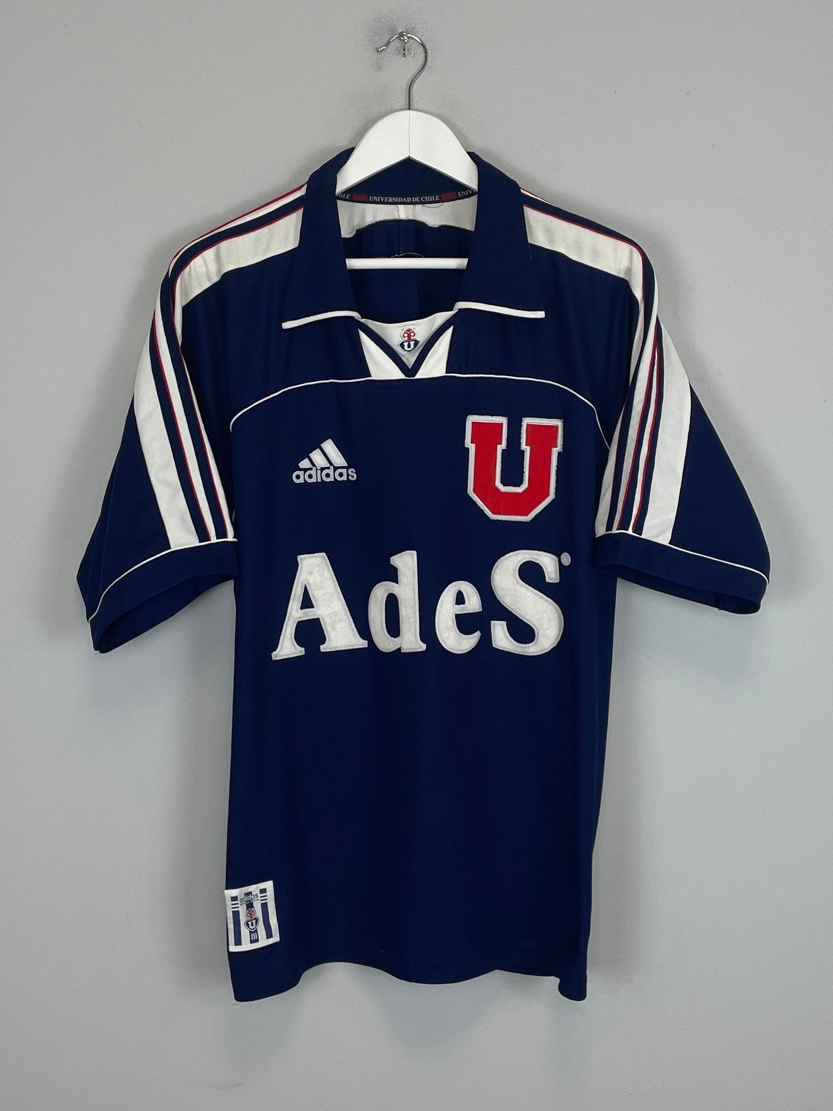 Shop 2000/01 UNIVERSIDAD DE CHILE HOME SHIRT (XL) ADIDAS, classic football shirts, vintage football shirts & retro soccer jerseys at Cult Kits
