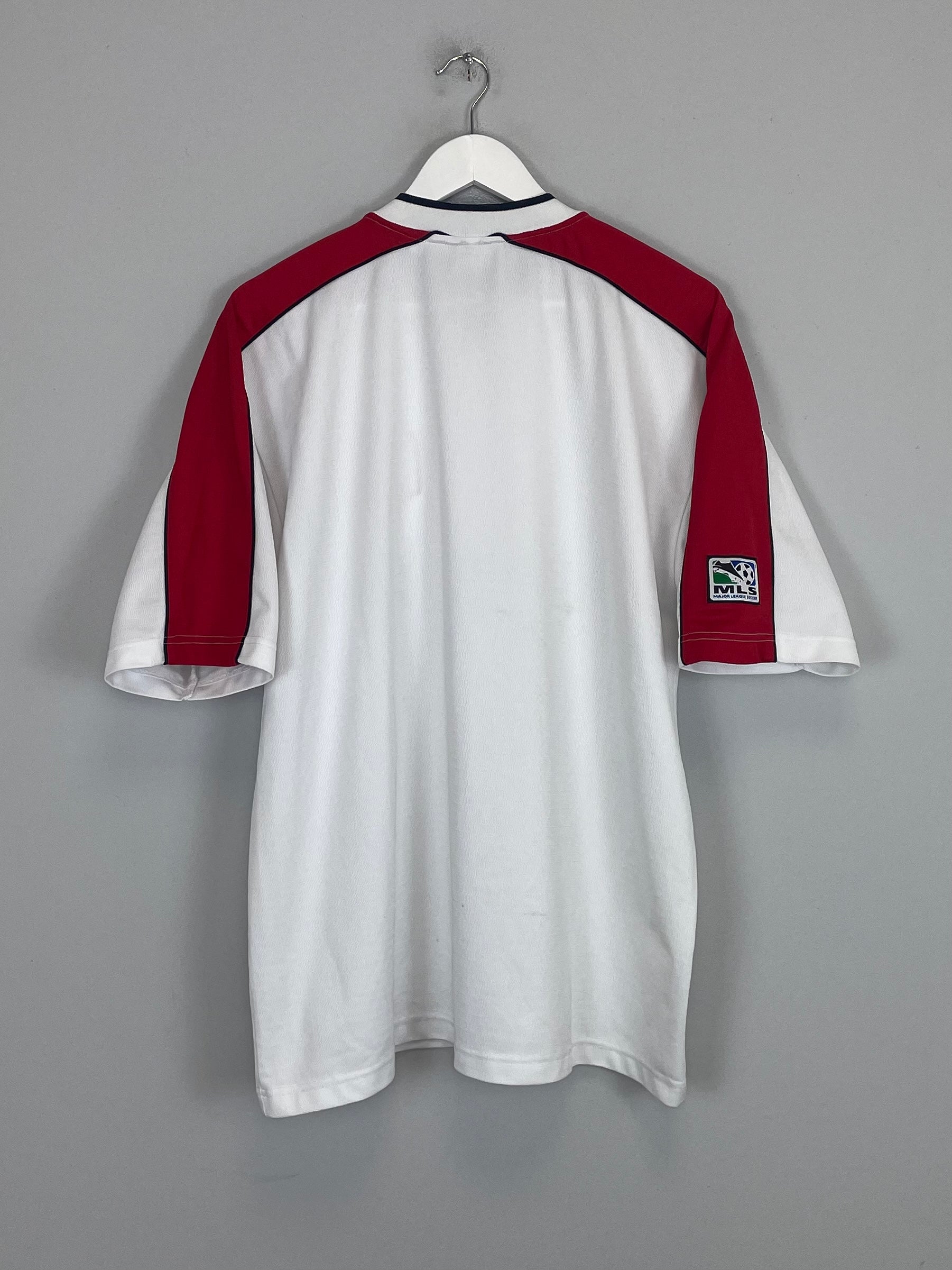 Shop 1999 NEW ENGLAND REVOLUTION AWAY SHIRT (L) REEBOK, classic football shirts, vintage football shirts & retro soccer jerseys at Cult Kits