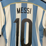 Shop 2013/15 ARGENTINA MESSI #10 HOME SHIRT (M) ADIDAS, classic football shirts, vintage football shirts & retro soccer jerseys at Cult Kits