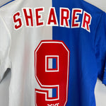 Shop 1994/96 BLACKBURN ROVERS SHEARER #9 HOME SHIRT (S) ASICS, classic football shirts, vintage football shirts & retro soccer jerseys at Cult Kits