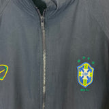 Shop 2000 BRAZIL TRACK JACKET (L) NIKE, classic football shirts, vintage football shirts & retro soccer jerseys at Cult Kits