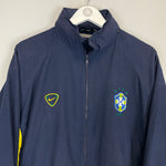 Shop 2000 BRAZIL TRACK JACKET (L) NIKE, classic football shirts, vintage football shirts & retro soccer jerseys at Cult Kits