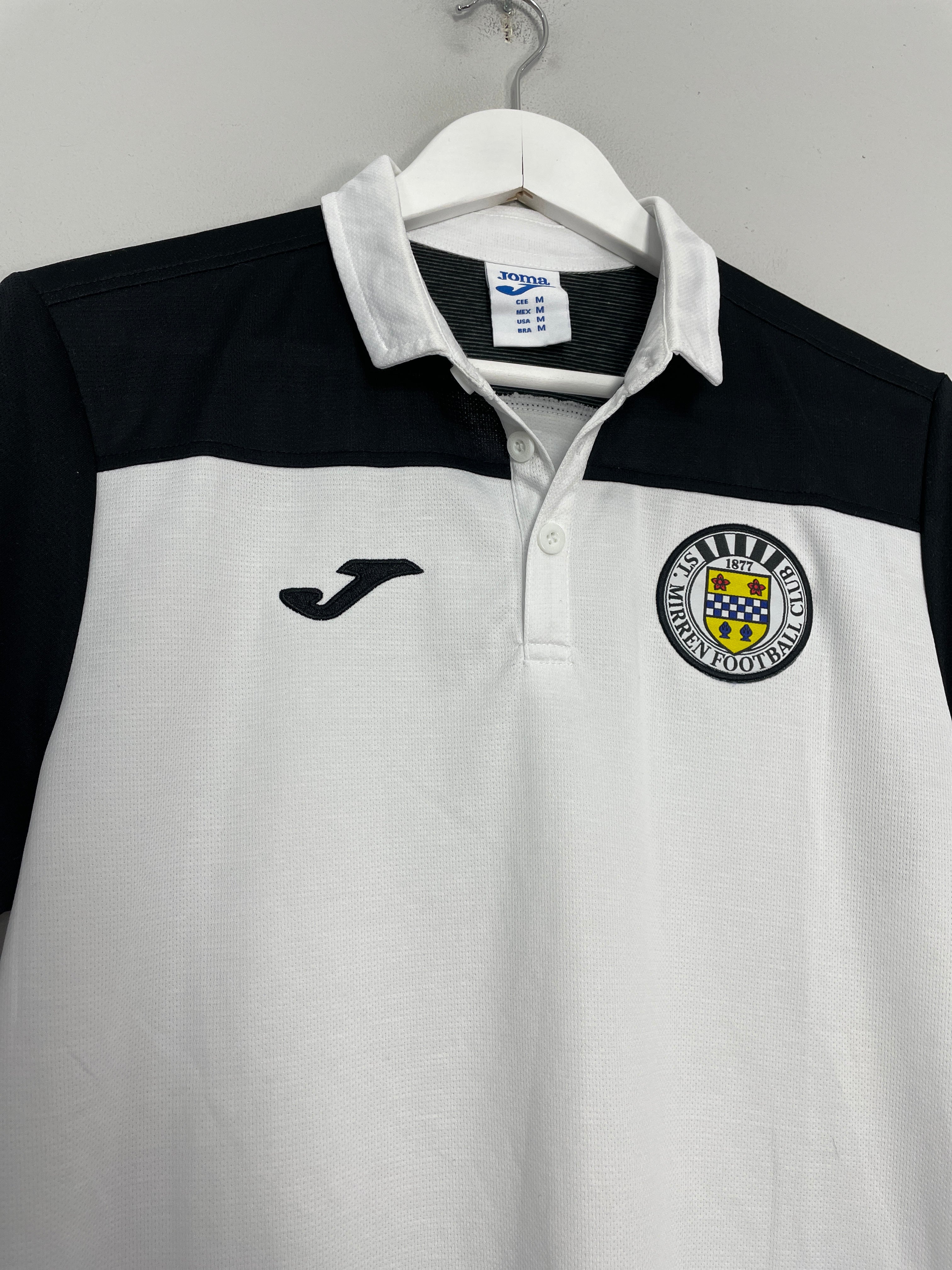 Shop 2018/19 ST MIRREN POLO SHIRT (M) JOMA, classic football shirts, vintage football shirts & retro soccer jerseys at Cult Kits