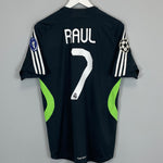 Shop 2007/08 REAL MADRID RAUL #7 C/L AWAY SHIRT (S) ADIDAS, classic football shirts, vintage football shirts & retro soccer jerseys at Cult Kits