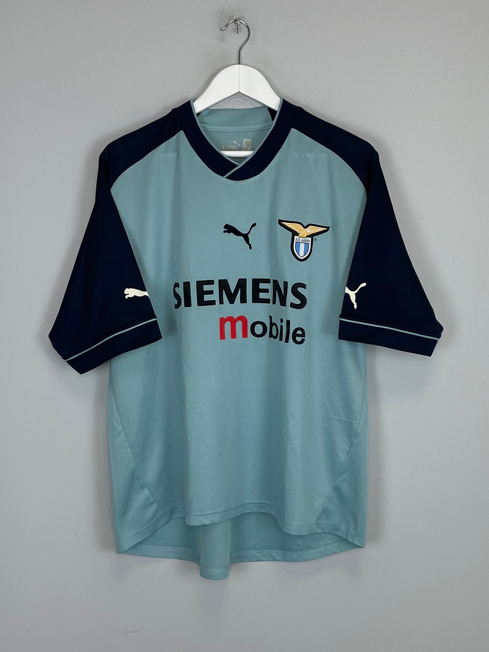 Shop 2002/03 LAZIO INZAGHI #21 THIRD SHIRT (L) PUMA, classic football shirts, vintage football shirts & retro soccer jerseys at Cult Kits