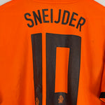 Shop 2012/13 NETHERLANDS SNEIJDER #10 HOME SHIRT (XL) NIKE, classic football shirts, vintage football shirts & retro soccer jerseys at Cult Kits