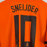 Shop 2012/13 NETHERLANDS SNEIJDER #10 HOME SHIRT (XL) NIKE, classic football shirts, vintage football shirts & retro soccer jerseys at Cult Kits