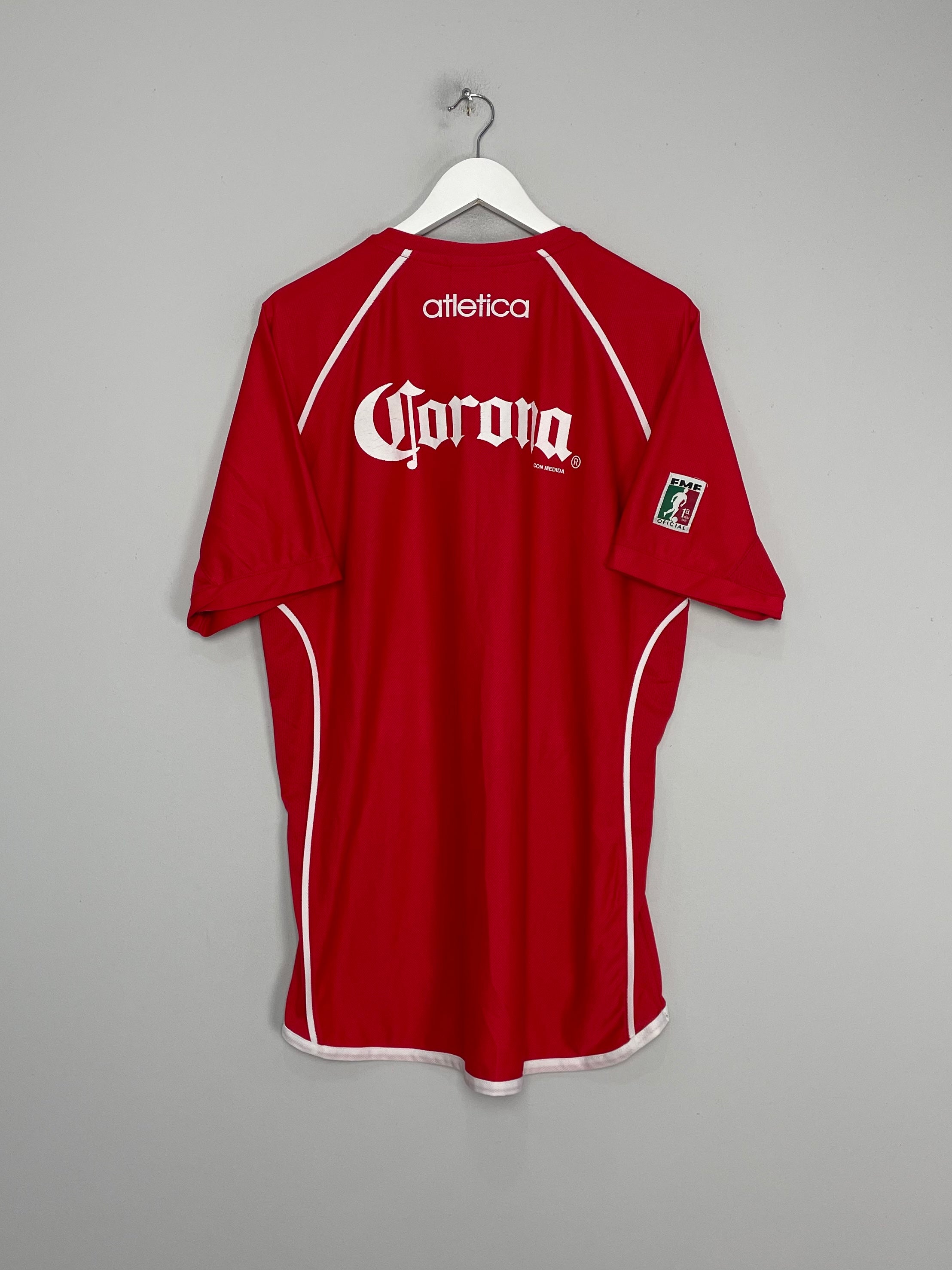 Shop 2006/07 TOLUCA HOME SHIRT (XL) ATLETICA, classic football shirts, vintage football shirts & retro soccer jerseys at Cult Kits