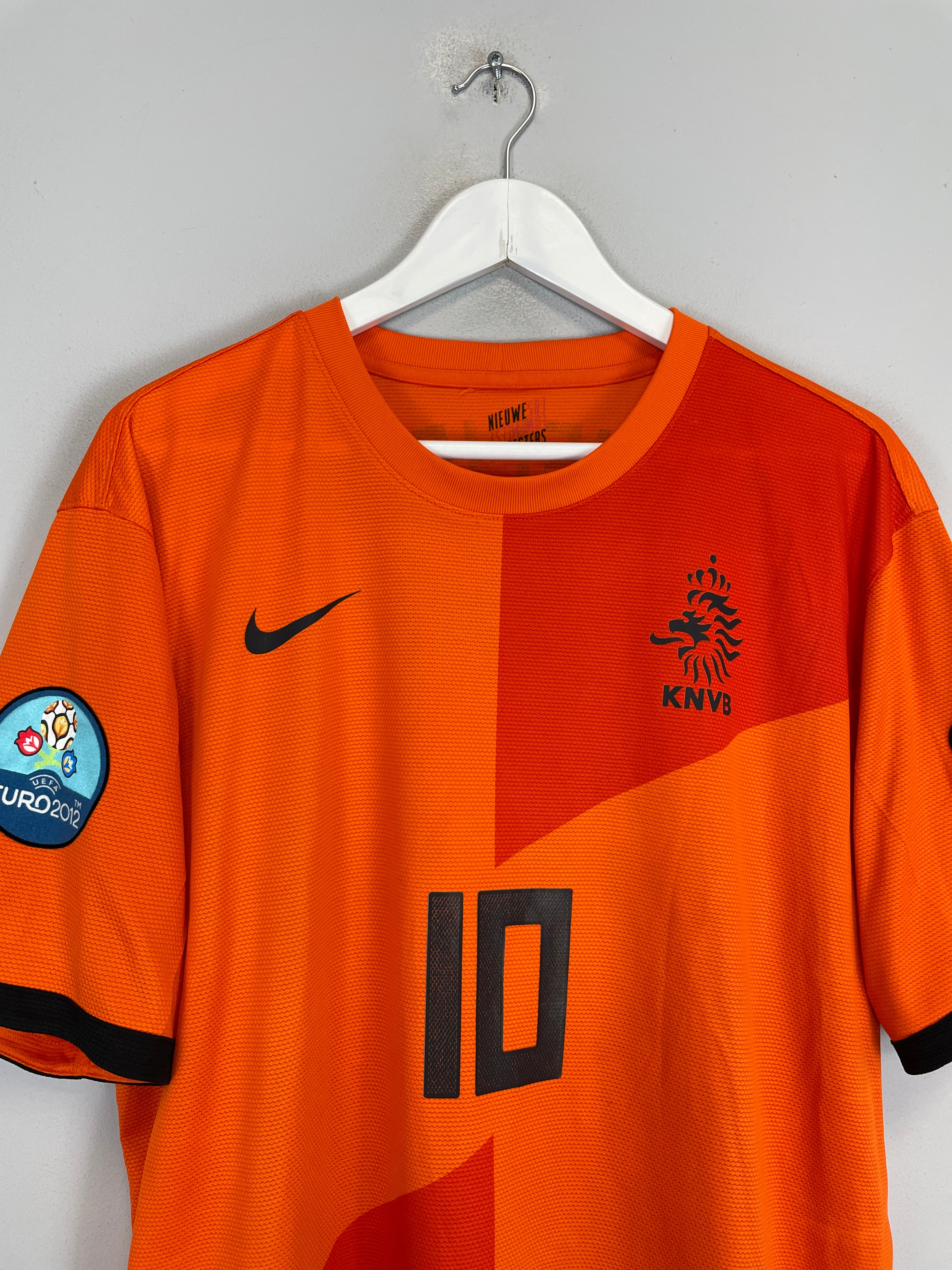 Shop 2012/13 NETHERLANDS SNEIJDER #10 HOME SHIRT (XL) NIKE, classic football shirts, vintage football shirts & retro soccer jerseys at Cult Kits